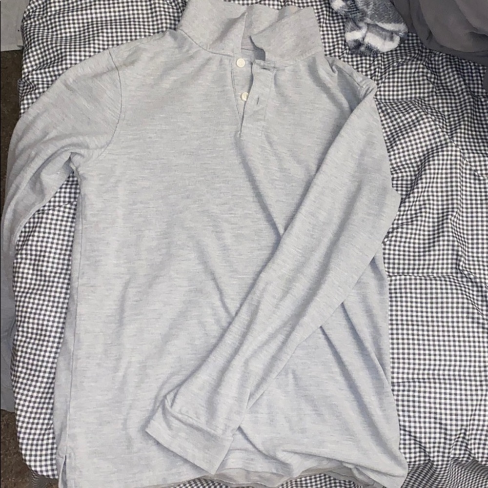 3 button up long sleeve